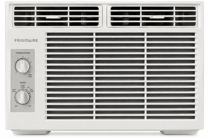Frigidaire 5 000 BTU Window Air Conditioner Cools 150 sq ft with Mechanical Controls in White 115V FFRA051WAE