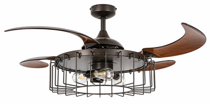 Fanaway Sheridan 48 in Oil Rubbed Bronze Ceiling Fan with Light 51104001