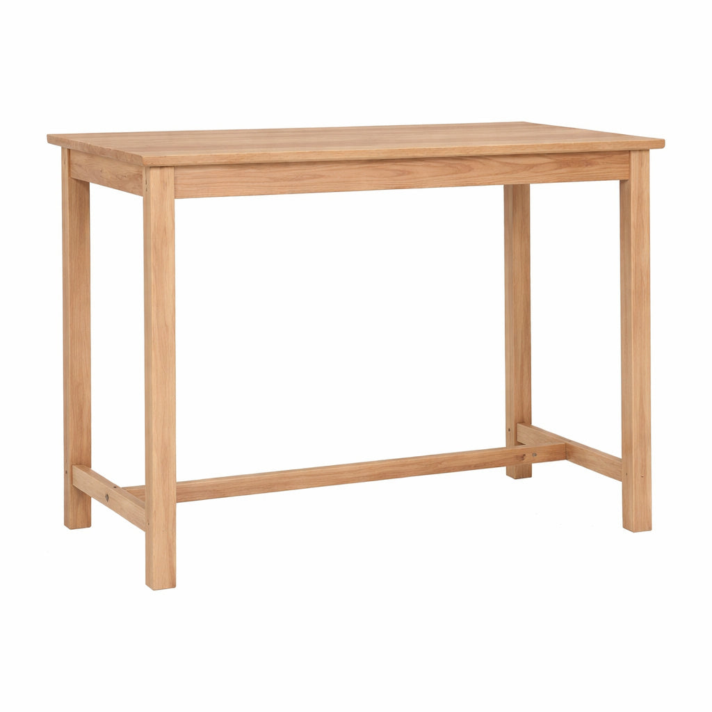 Linon Home Decor Concord 36 In H Natural Acacia Rectangle Wood 4 Leg Counter Height Dining Table Seat 4