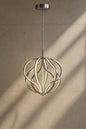 Artika Meridian 30-Watt 1 Light Chrome Modern Integrated LED Pendant Light Fixture for Dining Room or Kitchen