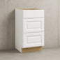 Courtland 24 in. W x 21 in. D x 34.5 in. H Assembled Shaker Sink Base Bath Cabinet in Polar White