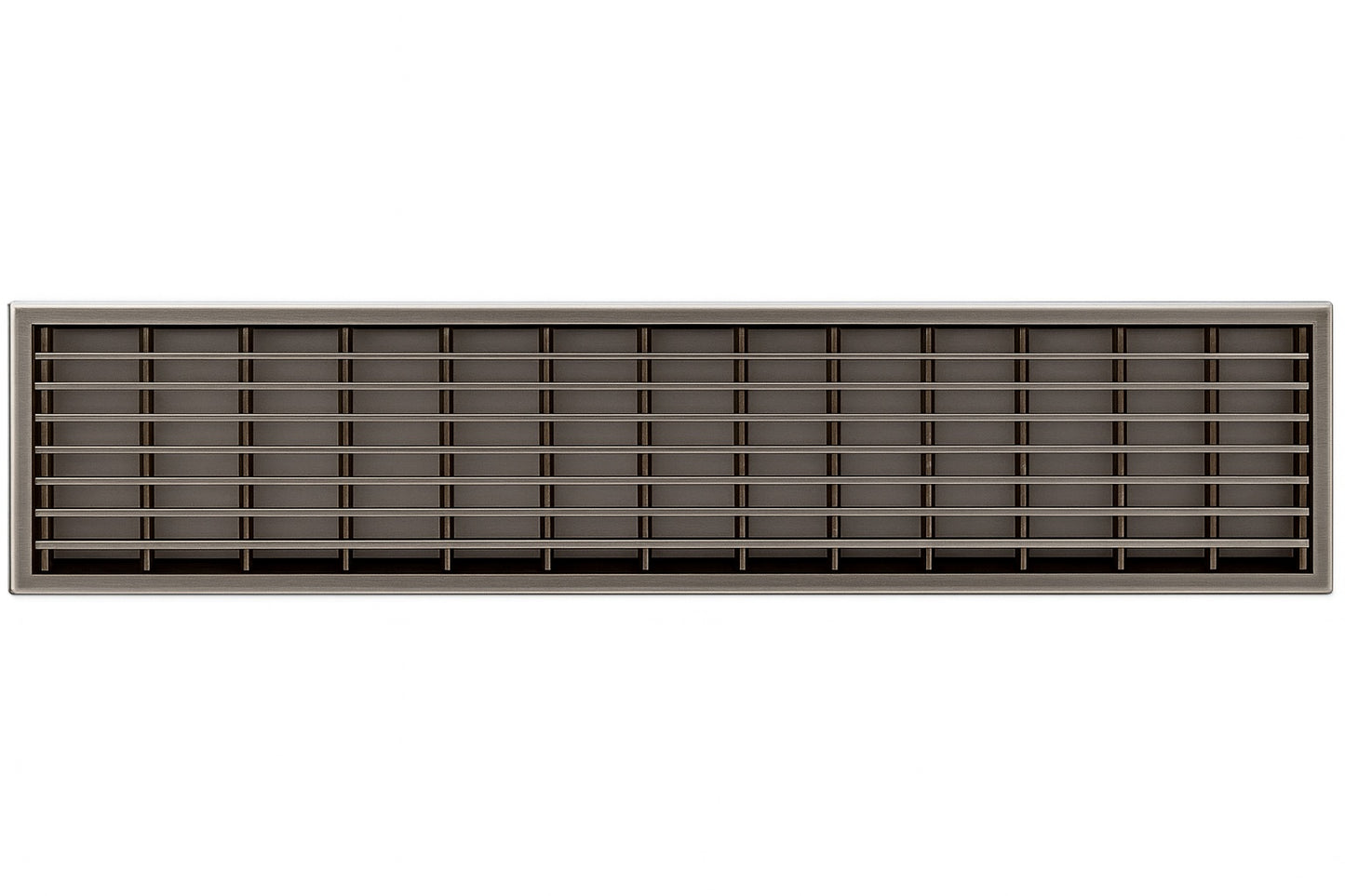 ALFI BRAND 59 in. Linear Shower Drain with No Cover in Brushed Stainless Steel