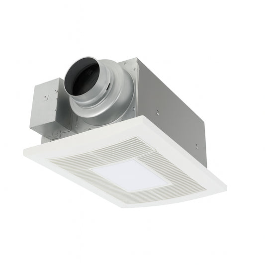 WhisperWarm DC 50 80 110 CFM Ceiling Exhaust Fan with LED Light Night Light and Heater FV 0511VHL1