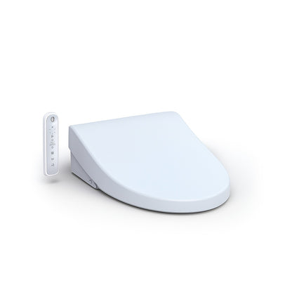 TOTO C5 Washlet Electric Heated Bidet Toilet Seat for Elongated Toilet in Cotton White
