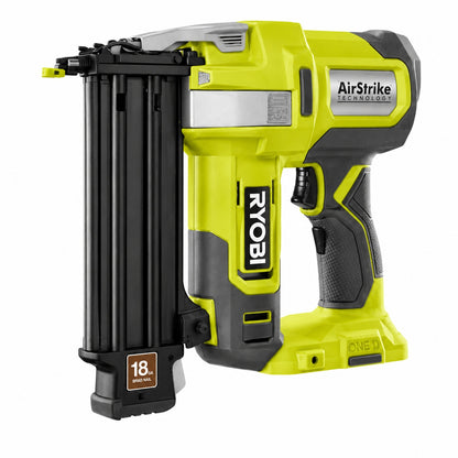 RYOBI ONE 18V 18 Gauge Cordless AirStrike Brad Nailer Tool Only P321