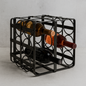 Litton Lane 12 Bottle Black Metal Wine Holder 54404/303140356
