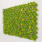 Naturae Decor Expandable Pvc Trellis Hedges 36 In X 72 In Gardenia Artificial Leaf