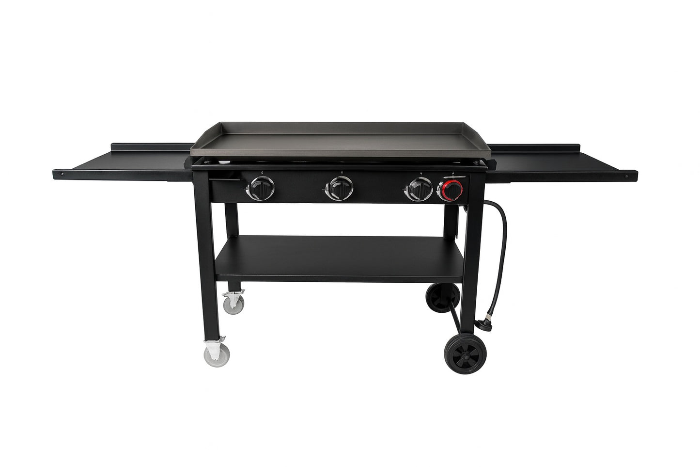 Razor 37 in. Outdoor 4-Burner LP Propane Gas Griddle Grill in Black