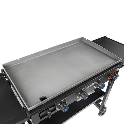 Razor 37 in. Outdoor 4-Burner LP Propane Gas Griddle Grill in Black