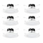 Juno Contractor Select E Series 6 in Selectable CCT Integrated LED Retrofit White Recessed Light Trim 6 Pack 6