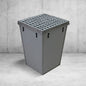 Deep Series 18 in. L x 18 in. W x 24 in. H Catch Basin with Class A Galvanized Steel Grate