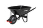 Husky 6 cu. ft. Steel Wheelbarrow with 8 in. Flat-Free Tires
