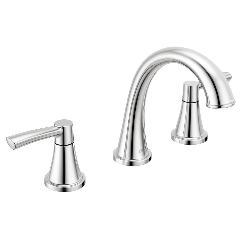 8 In Widespread Double Handle Bathroom Faucet In Polished Chrome 35862Lf