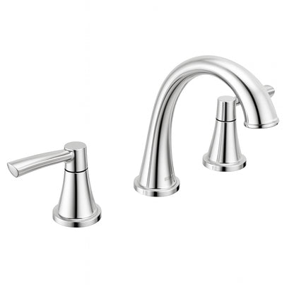 8 In Widespread Double Handle Bathroom Faucet In Polished Chrome 35862Lf