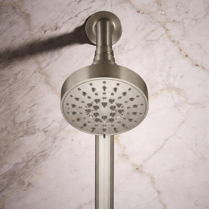 Kohler Lively 4 Spray Patterns Wall Mount 4 312 In Handheld Shower Head In Vibrant Brushed Nickel