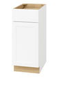 Hampton Bay Avondale 15 in W x 24 in D x 34 5 in H Ready to Assemble Plywood Shaker Base Kitchen Cabinet in Alpine White