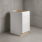 Avondale 18 in. W x 24 in. D x 34.5 in. H Ready to Assemble Plywood Shaker Drawer Base Kitchen Cabinet in Alpine White
