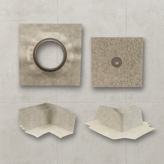 Watershield Shower System 12-Piece Waterproof Shower Kit with Fixtures and Corners Underlayment