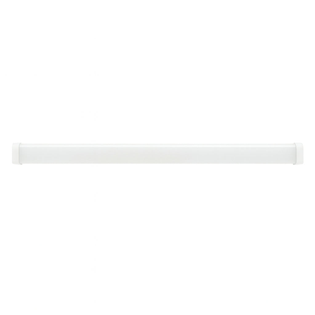 Unbranded Timeless Home 48 in. W Engineered Stone Vanity Backsplash in Ivory White