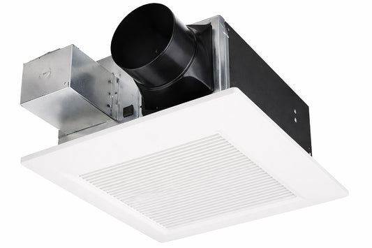 Panasonic WhisperFit DC Pick A Flow 50 80 110 CFM ENERGY STAR Quiet Ceiling Bathroom Exhaust Fan w Flex Z Fast Install Bracket