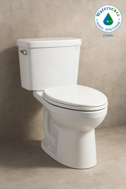 Drake Modern 12 in. Rough In Two Piece 1.28 GPF Single Flush Elongated Toilet in Cotton White, SoftClose Seat Included 739268409958 TOTO
