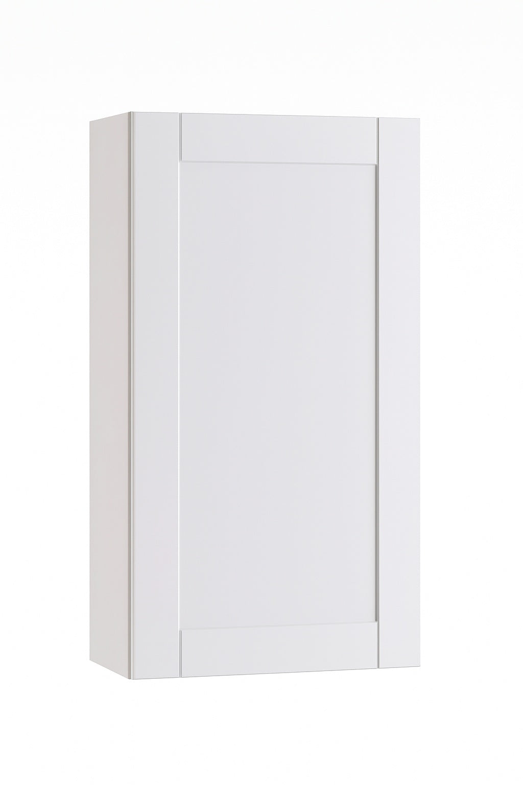 MILL'S PRIDE Richmond Verona White Plywood Shaker Stock Ready to Assemble Wall Kitchen Cabinet Soft Close 12 in W x 12 in D x 42 in H