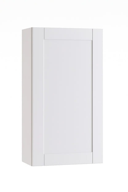 MILL'S PRIDE Richmond Verona White Plywood Shaker Stock Ready to Assemble Wall Kitchen Cabinet Soft Close 12 in W x 12 in D x 42 in H