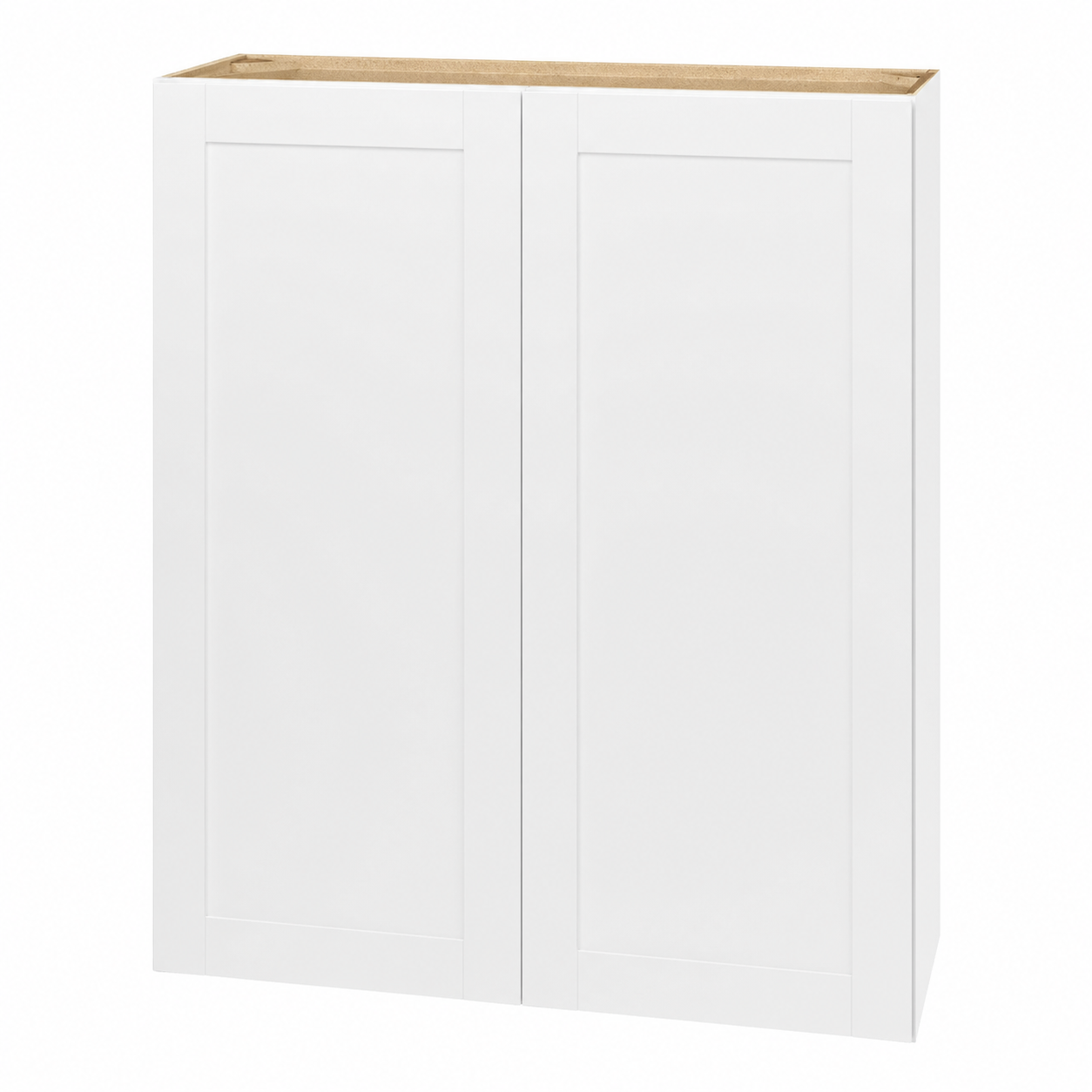 Hampton Bay Avondale 36 in W x 12 in D x 42 in H Ready to Assemble Plywood Shaker Wall Kitchen Cabinet in Alpine White