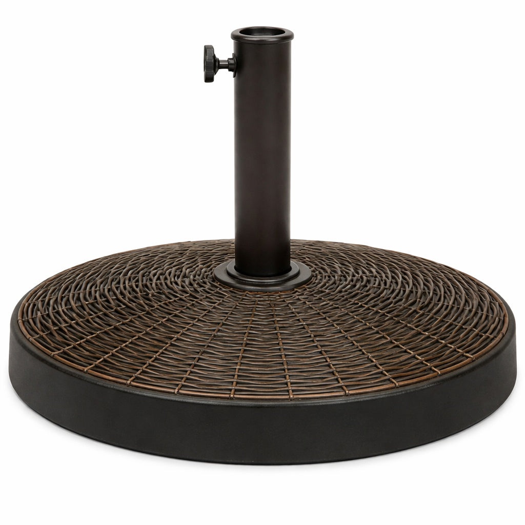 55 lb Resin Patio Umbrella Base in Bronze