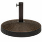55 lb Resin Patio Umbrella Base in Bronze