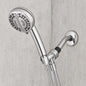 7-Spray Patterns with 1.8 GPM 4 in. Wall Mount Adjustable Handheld Shower Head in Chrome