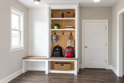 Hampton Bay Shaker 36 in W x 12 in D x 18 in H Assembled Wall Bridge Kitchen Cabinet in Satin White KW3618 SSW