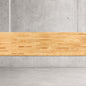 6 ft. L x 39 in. D Finished Engineered Birch Butcher Block Island Countertop