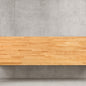 Hampton Bay 8 ft L x 25 in D Finished Engineered Birch Butcher Block Countertop with Standard Edge