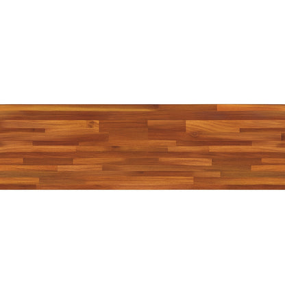 Hampton Bay 6 ft L x 39 in D Unfinished Walnut Solid Wood Butcher Block Countertop Island with Standard Edge