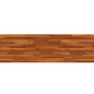 Hampton Bay 6 ft L x 39 in D Unfinished Walnut Solid Wood Butcher Block Countertop Island with Standard Edge