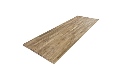 Hampton Bay 6 ft L x 25 in D Unfinished Acacia Butcher Block Countertop with Standard Edge