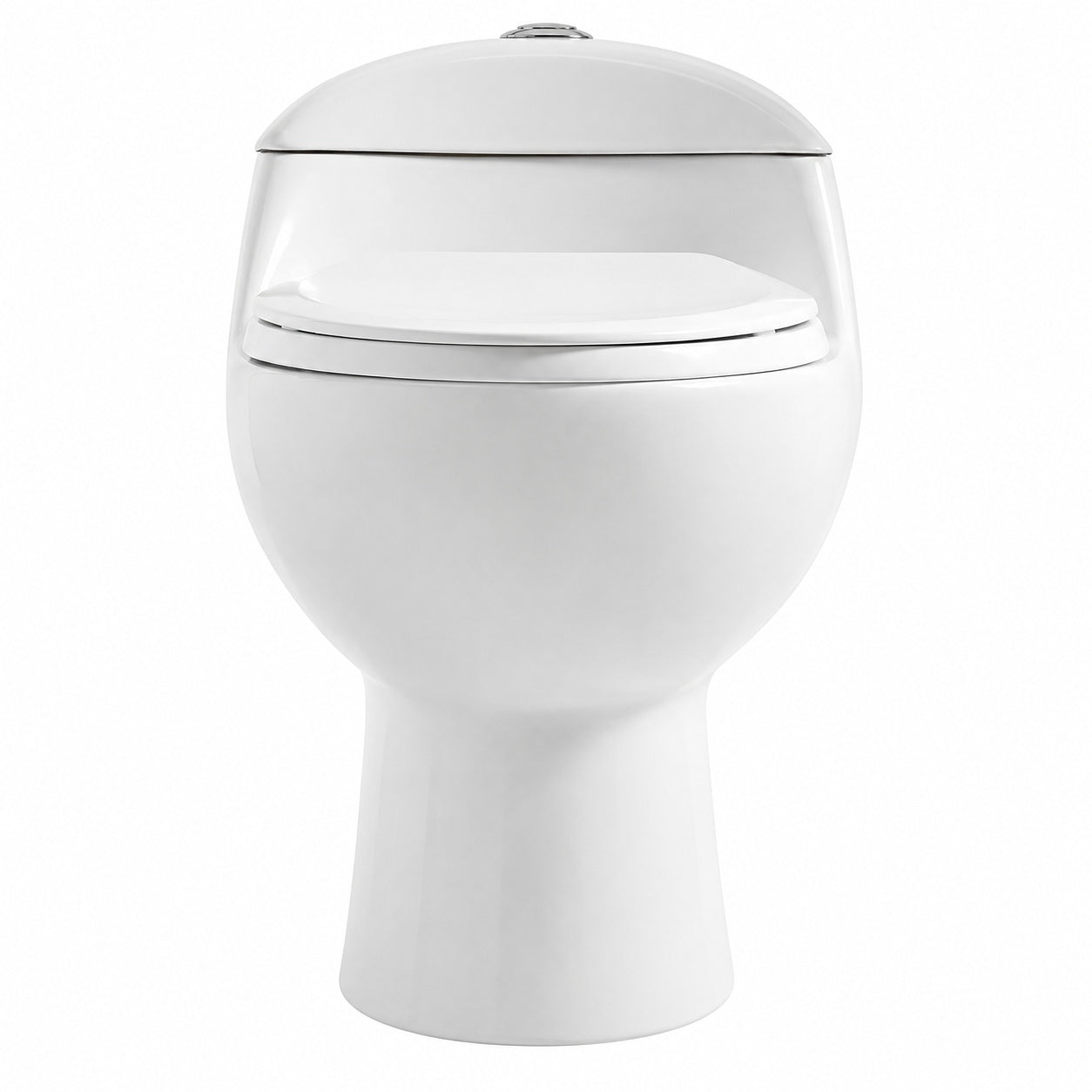 Swiss Madison Chateau 1 Piece 1 1 1 6 GPF Dual Flush Elongated Toilet in White SM 1T803