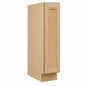 Hampton Bay Recessed Panel 9 in W x 24 in D x 34 5 in H Assembled Full Height Door Base Kitchen Cabinet in Unfinished KBF09 UF
