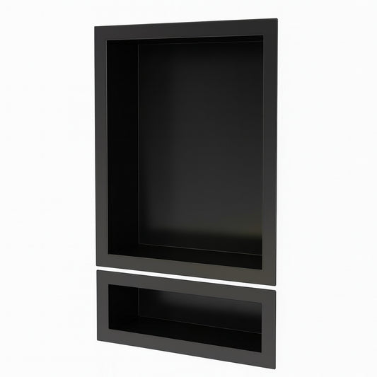 Tile Redi Redi Niche 16 in. W x 26 in. H x 4 in. D Shampoo - Soap Double Niche Set