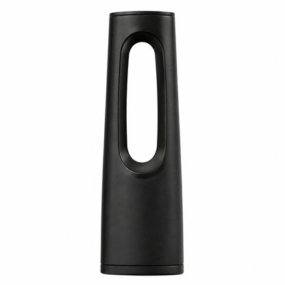 Lasko Bladeless 1500W 28 in Black Electric Oscillating Tower Ceramic Space Heater with Remote Control and Digital Display CW100
