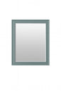 Home Decorators Collection Beverly 24 in W x 32 in H Rectangular Wood Framed Wall Bathroom Vanity Mirror in Aegean Teal