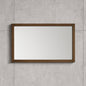 Home Decorators Collection Caville 60 in. W x 32 in. H Rectangular Framed Wall Mount Bathroom Vanity Mirror in Almond Toffee