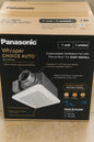 Panasonic Whisper Choice Auto DC Pick A Flow 80 110 CFM Ceiling Bathroom Exhaust Fan with Humidity Sense and Flex Z Fast Bracket