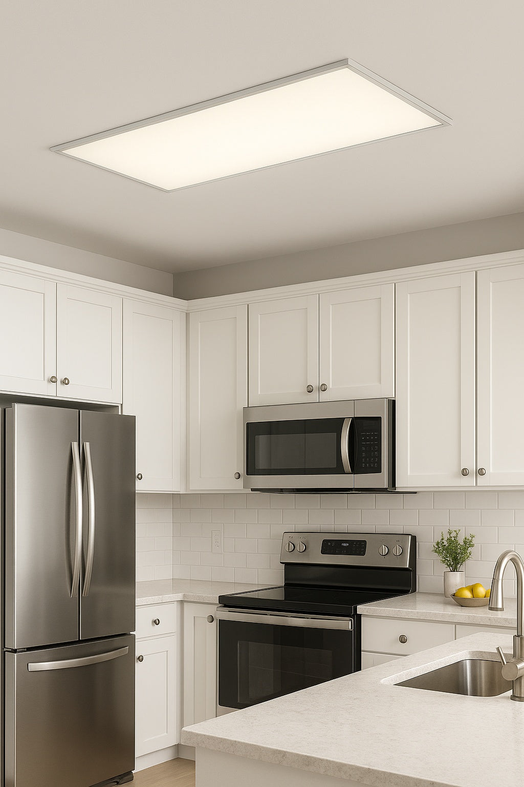 Lithonia Lighting 2 ft. x 4 ft. Smart Adjustable Lumen Integrated LED Tunable White Troffer Light with hidden motion sensor