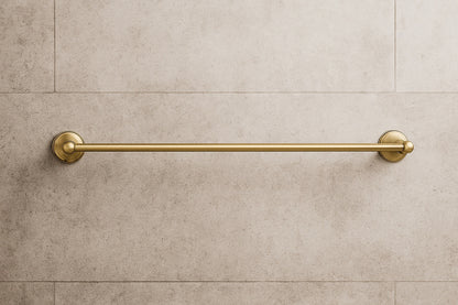 Chamberlain 24 in. Wall Mount Towel Bar Bath Hardware Accessory in Champagne Bronze CML24 CZ