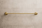 Chamberlain 24 in. Wall Mount Towel Bar Bath Hardware Accessory in Champagne Bronze CML24 CZ