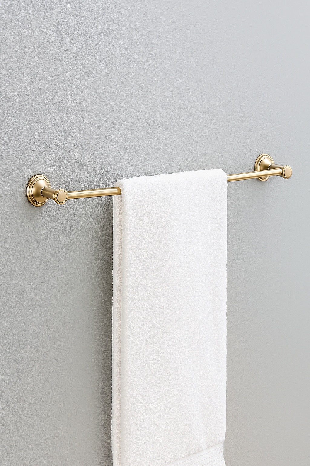 Chamberlain 24 in. Wall Mount Towel Bar Bath Hardware Accessory in Champagne Bronze CML24 CZ