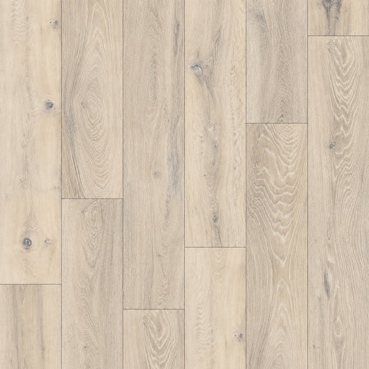 TrafficMaster Camden Lake Oak 7 mm T x 8 in W Laminate Wood Flooring 23 9 sqft case 360731 2K320