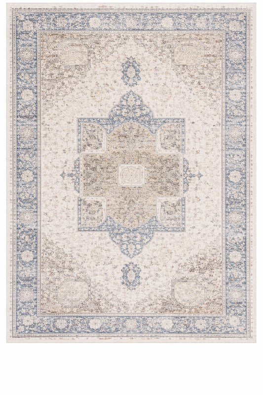 Home Decorators Collection Silky Medallion Multi 5 Ft X 7 Ft Medallion Polyester Area Rug